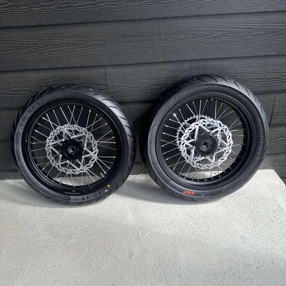 Ultra Bee Supermoto Wheelset
