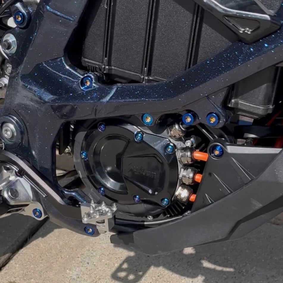 Ultra Bee Motor Titanium Bolts