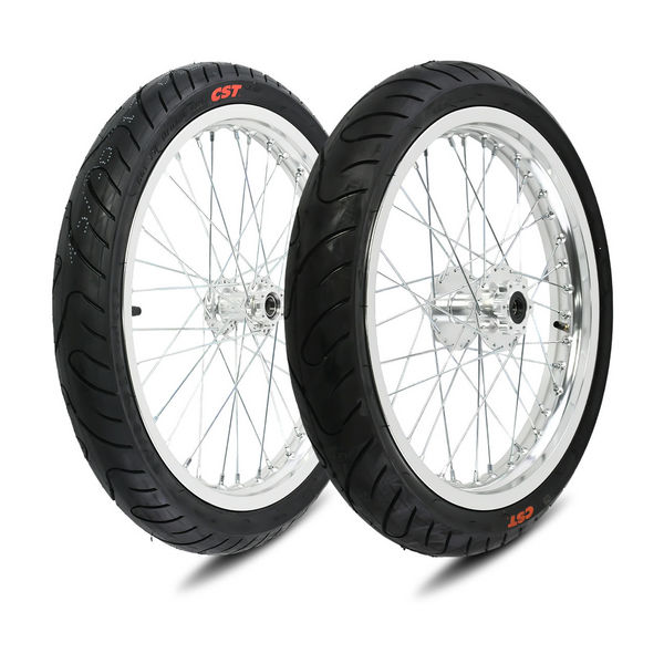 Sur-Ron / E-Ride Pro Supermoto Wheels (Chrome)