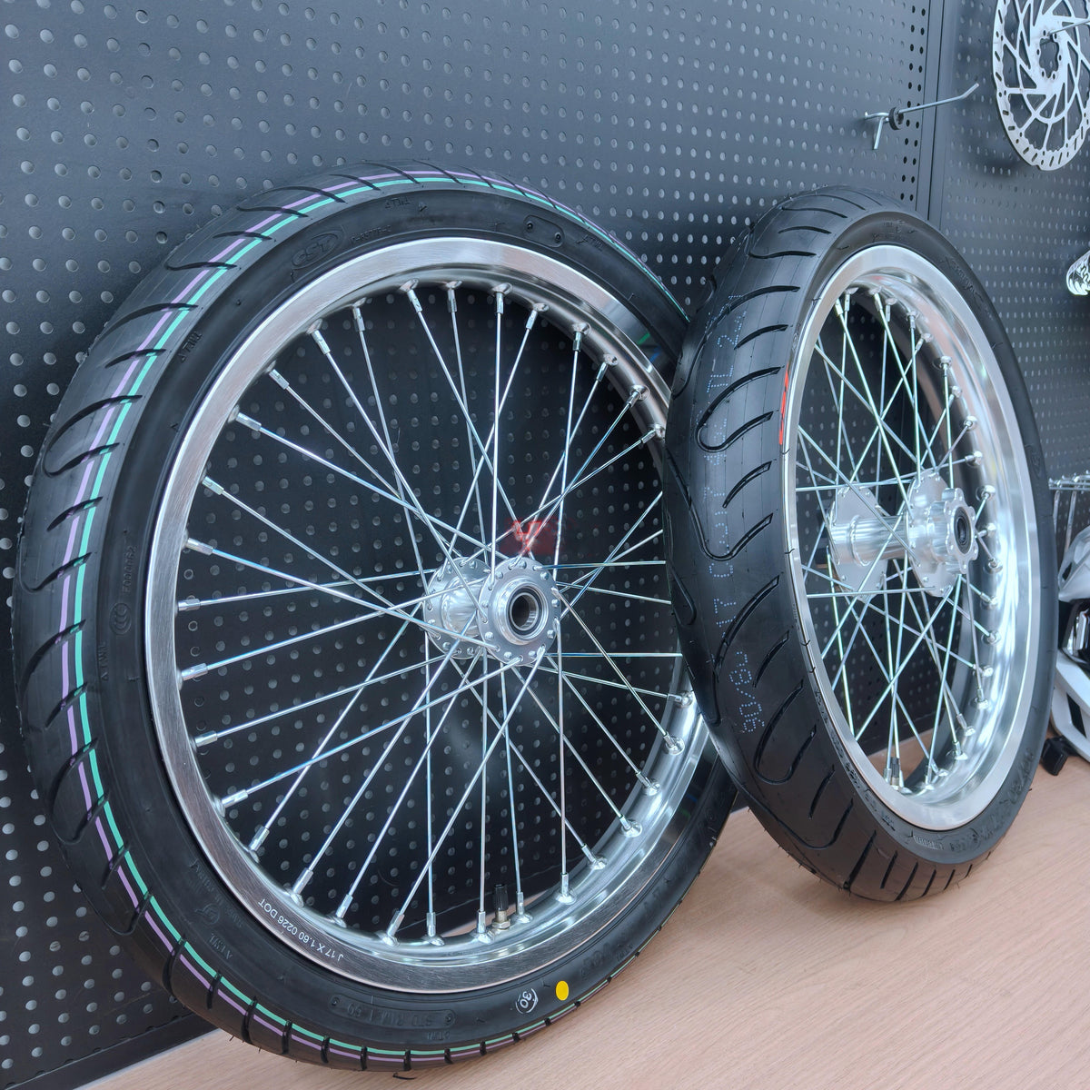 Talaria XXX / MX3 / MX4 Supermoto Wheels (Chrome)