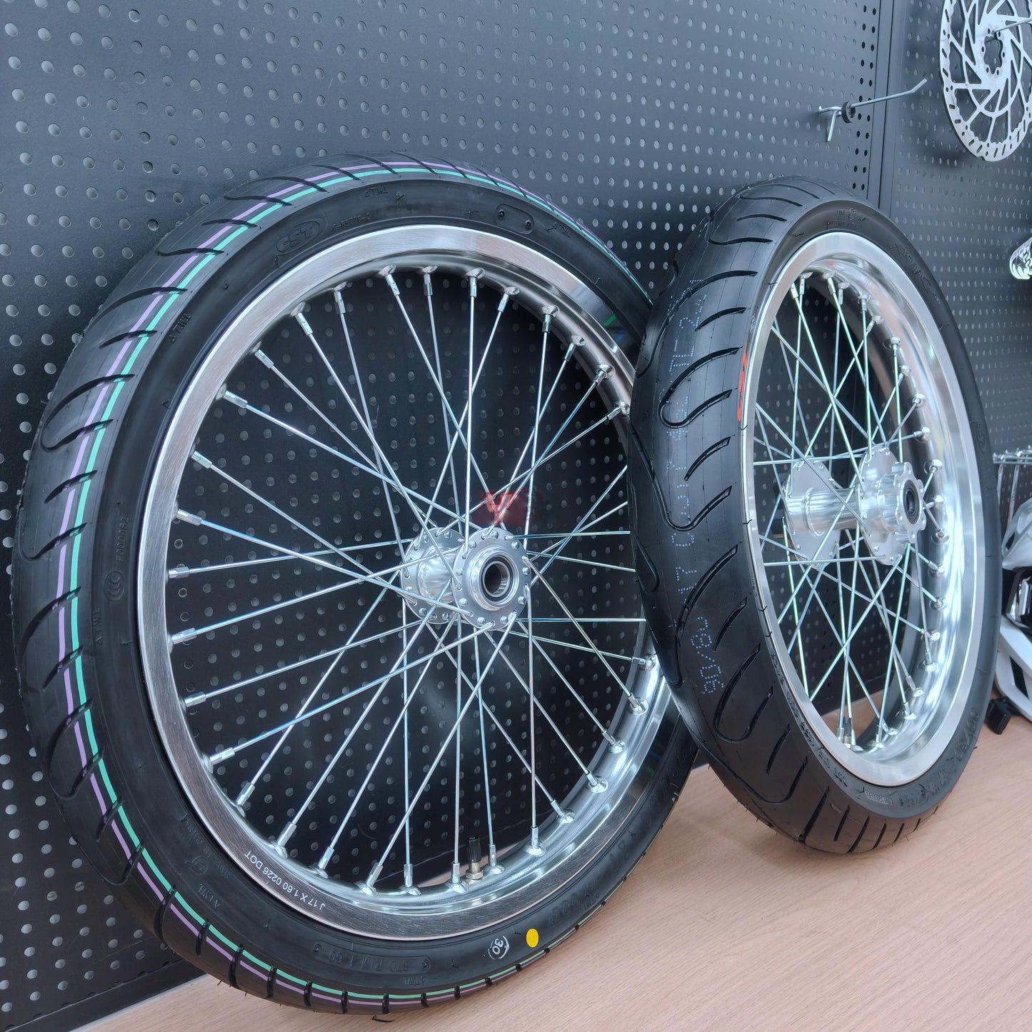 Talaria XXX / MX3 / MX4 Supermoto Wheels (Chrome)