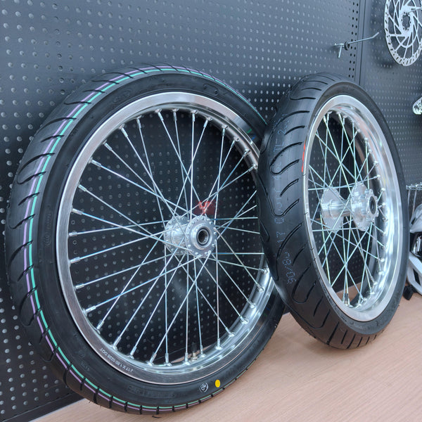Talaria XXX / MX3 / MX4 Supermoto Wheels (Chrome)