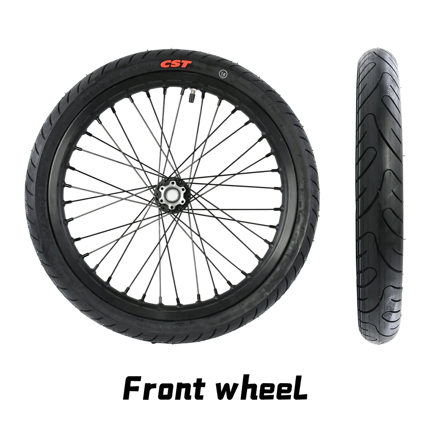 Talaria XXX / MX3 / MX4 Supermoto Wheels (Black)