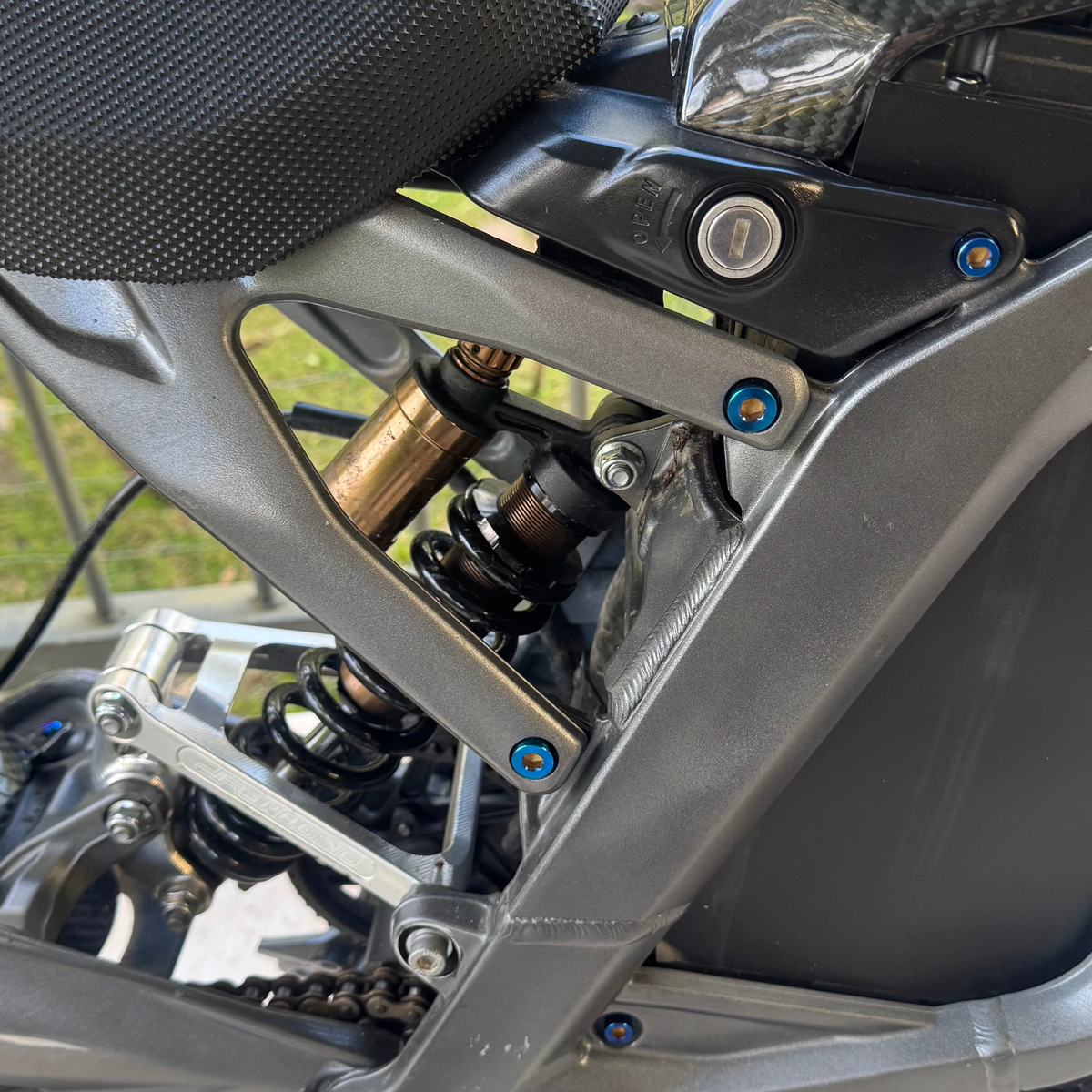 Sub-frame Titanium Bolts (All Light E-Moto)