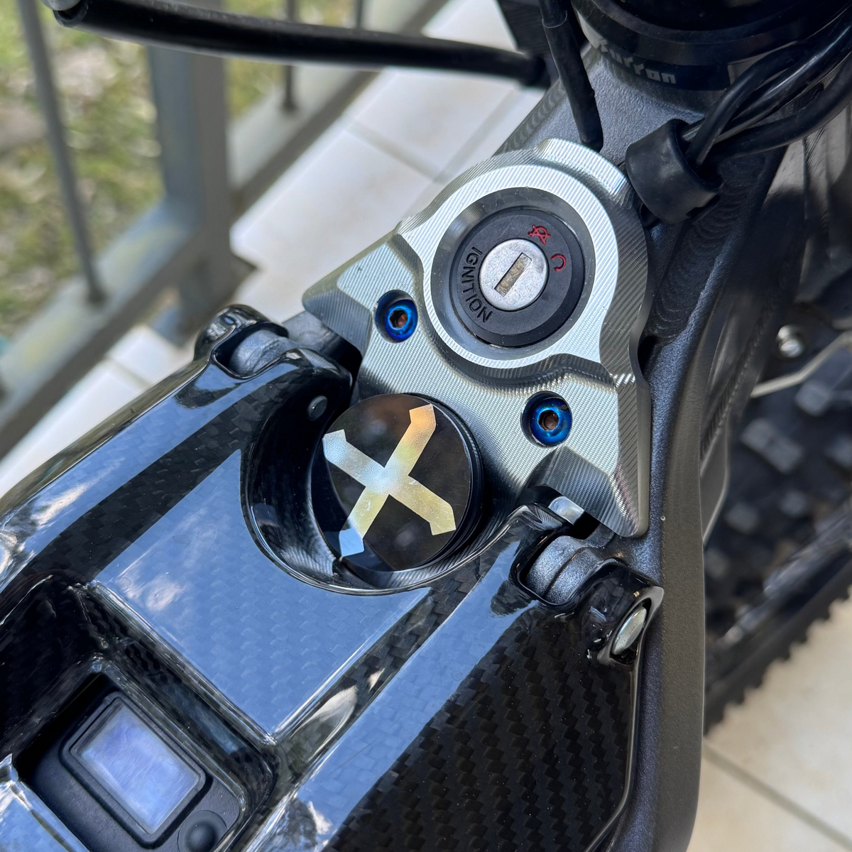 Ignition Cover Titanium Bolts
