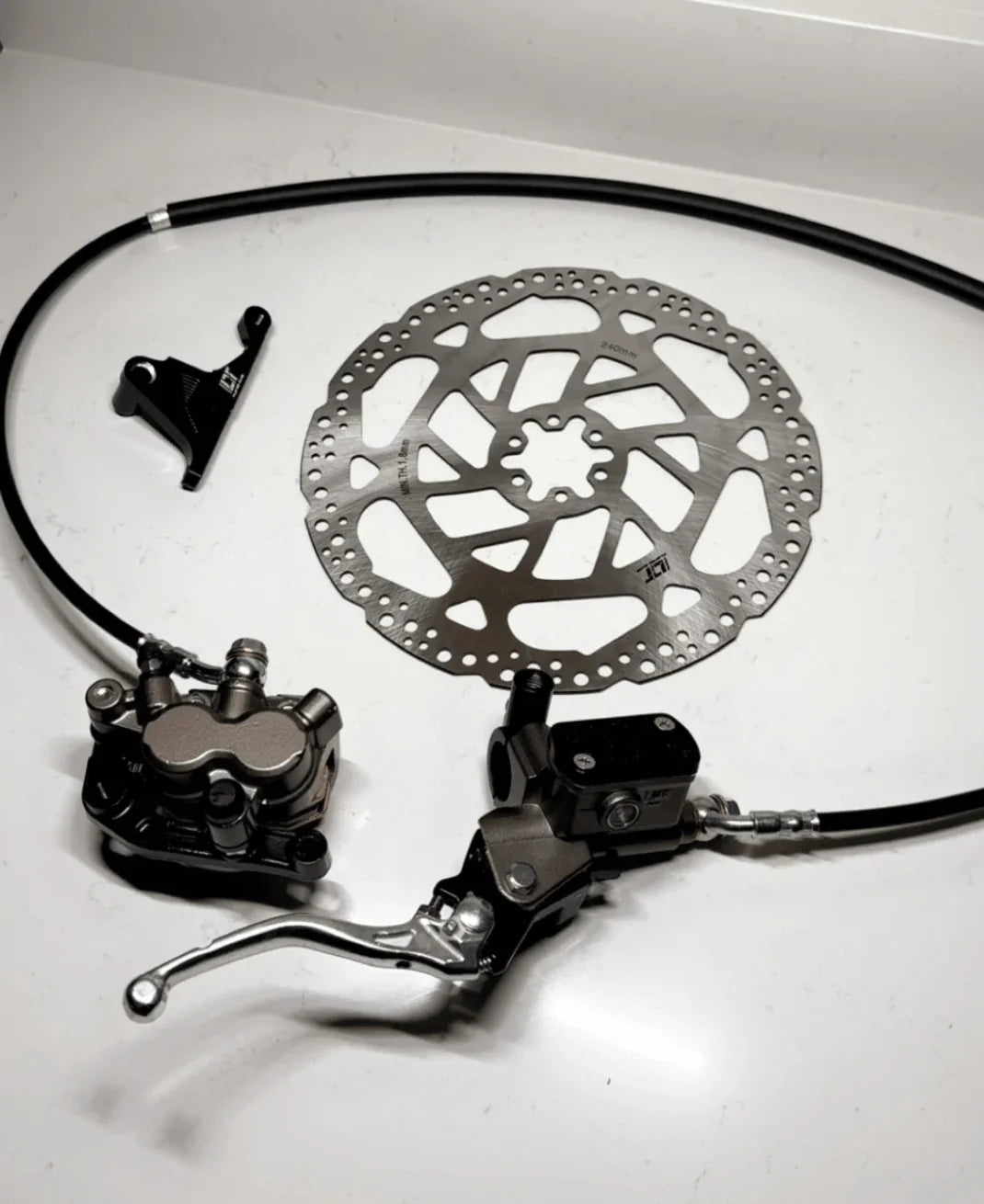 V2 FRONT Ultra Brake Kit (LBX, E-Ride, Talaria Compatible)