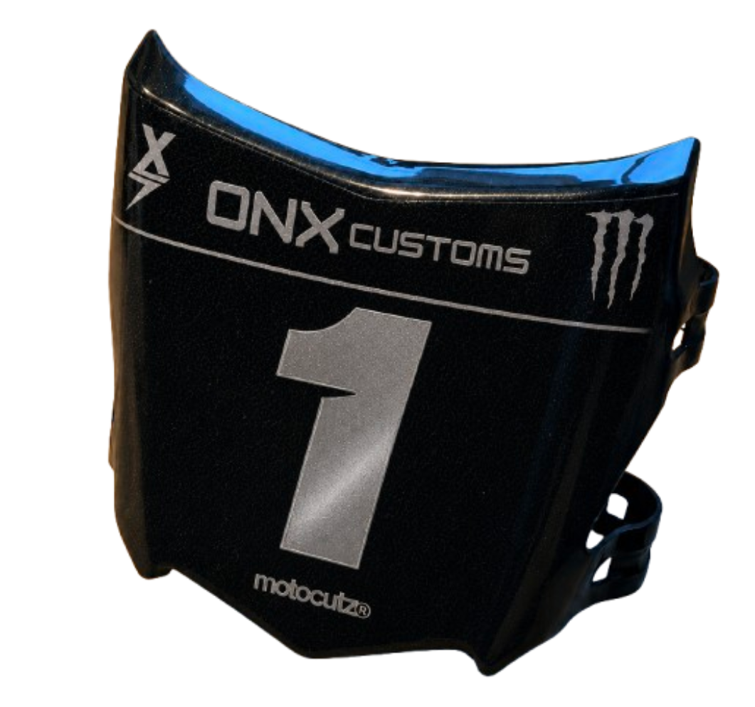 MotoCutz Plate + Decal
